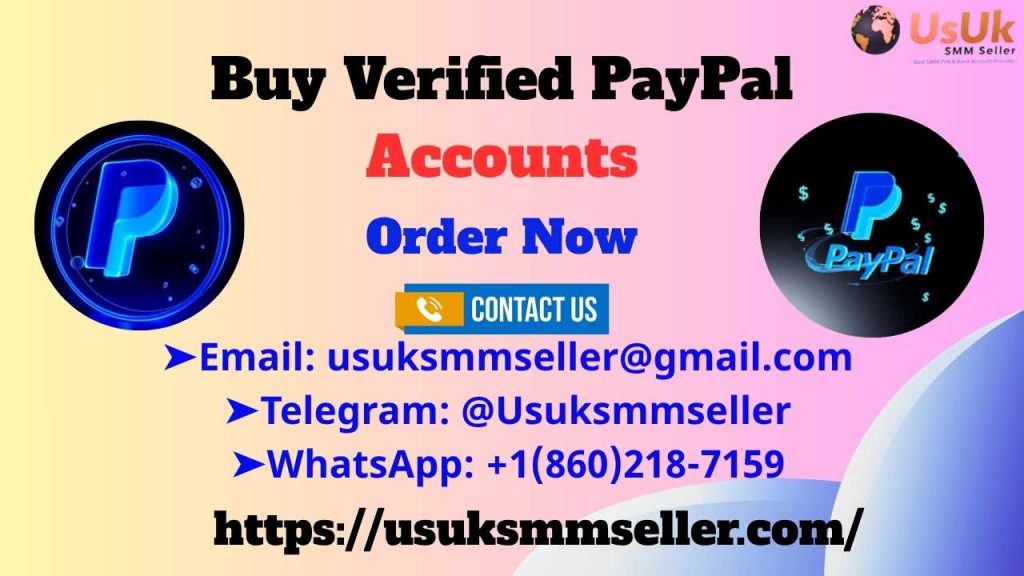 Buy Verified PayPal Accounts