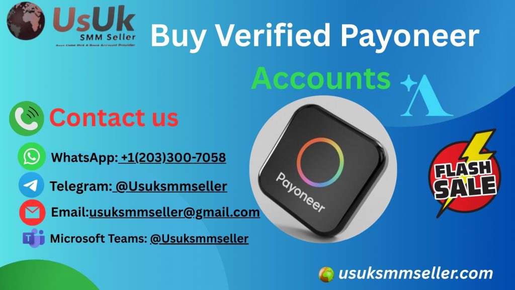 Buy Verified Payoneer Accounts