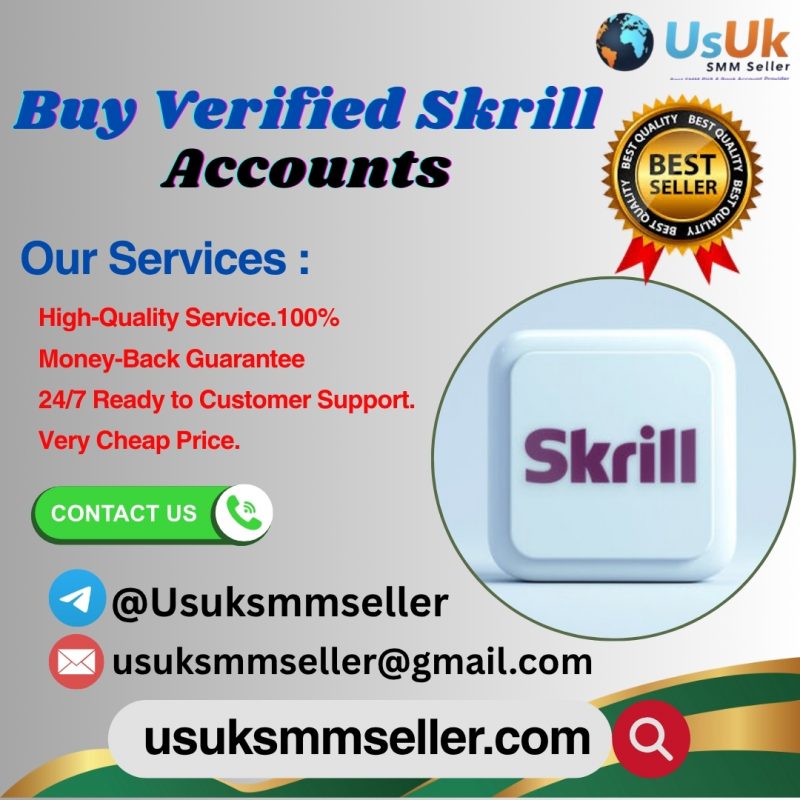 Buy Verified Skrill Accounts