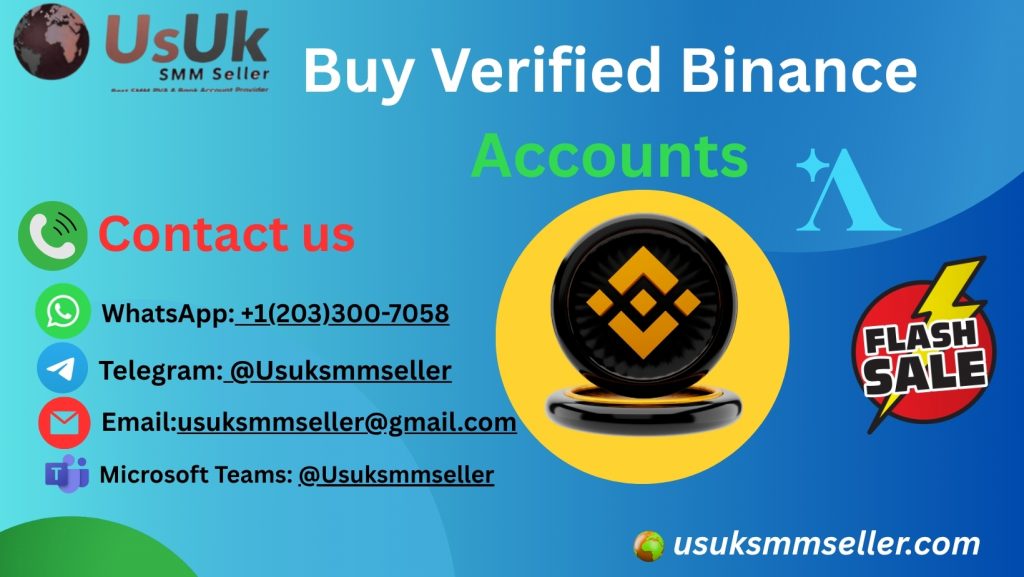Buy Verified Binance Accounts