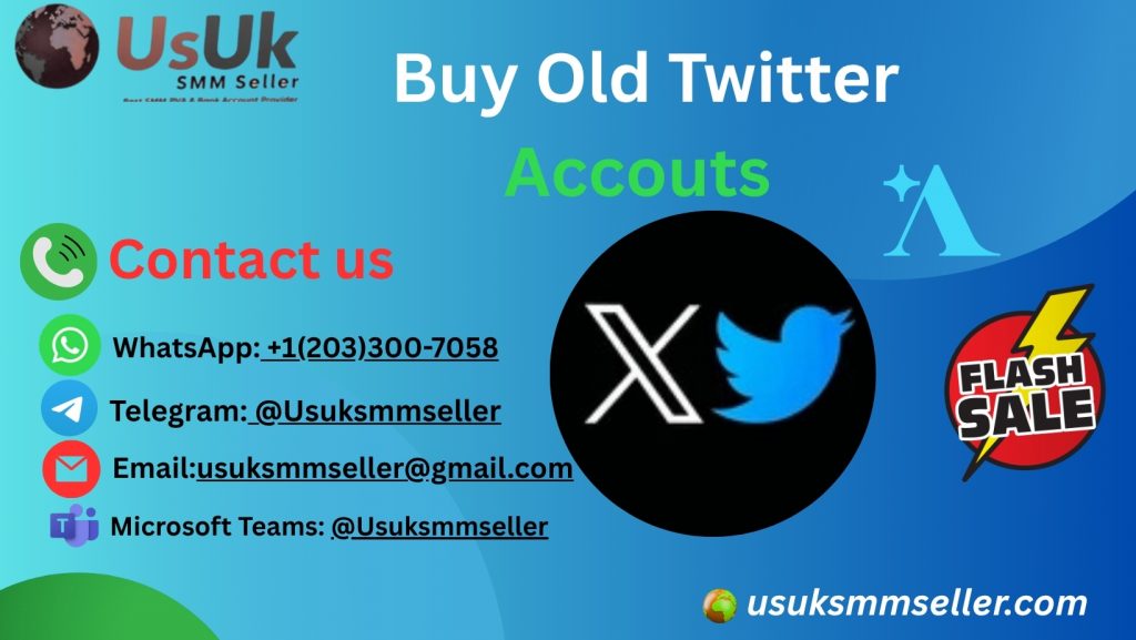 Buy Old Twitter Accounts