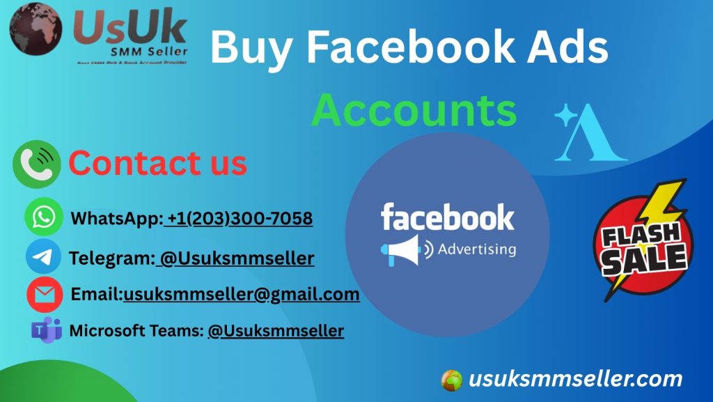 Buy Facebook Ads Accounts 
